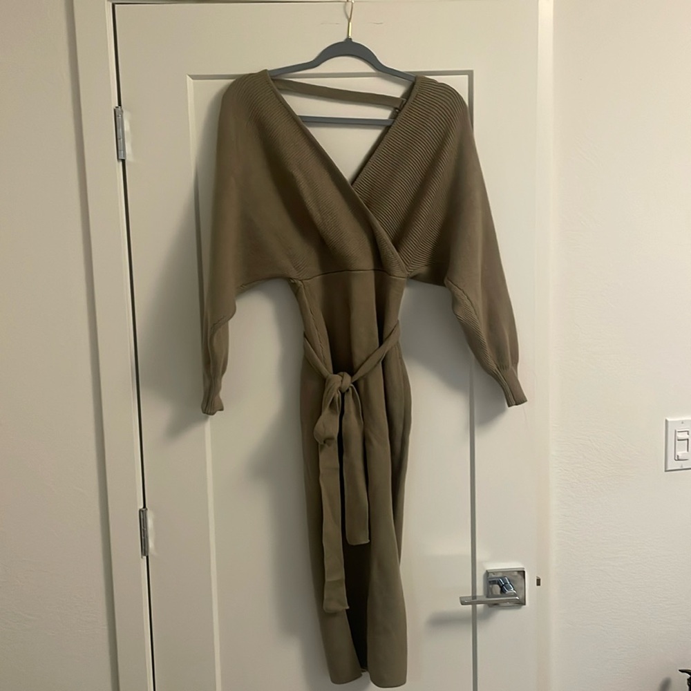 Brand new Petal and Pup knit wrap dress